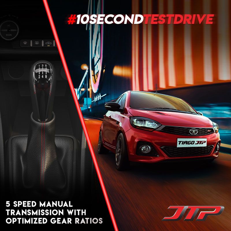 Creative about Transmission for 10 Second test drive campaign 